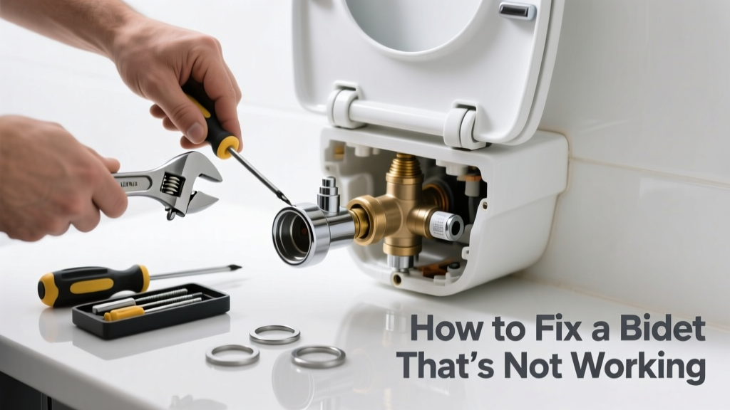 How to Fix a Bidet That’s Not Working