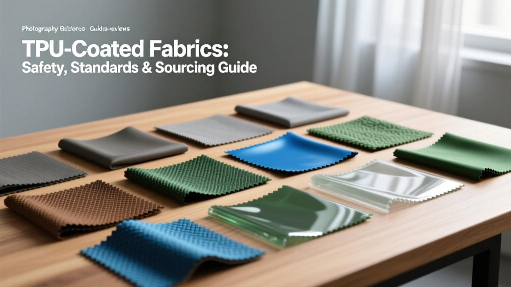 TPU-Coated Fabrics: Safety, Standards & Sourcing Guide