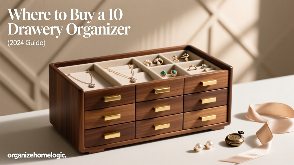 Where to Buy a 10 Drawer Jewelry Organizer (2024 Guide)