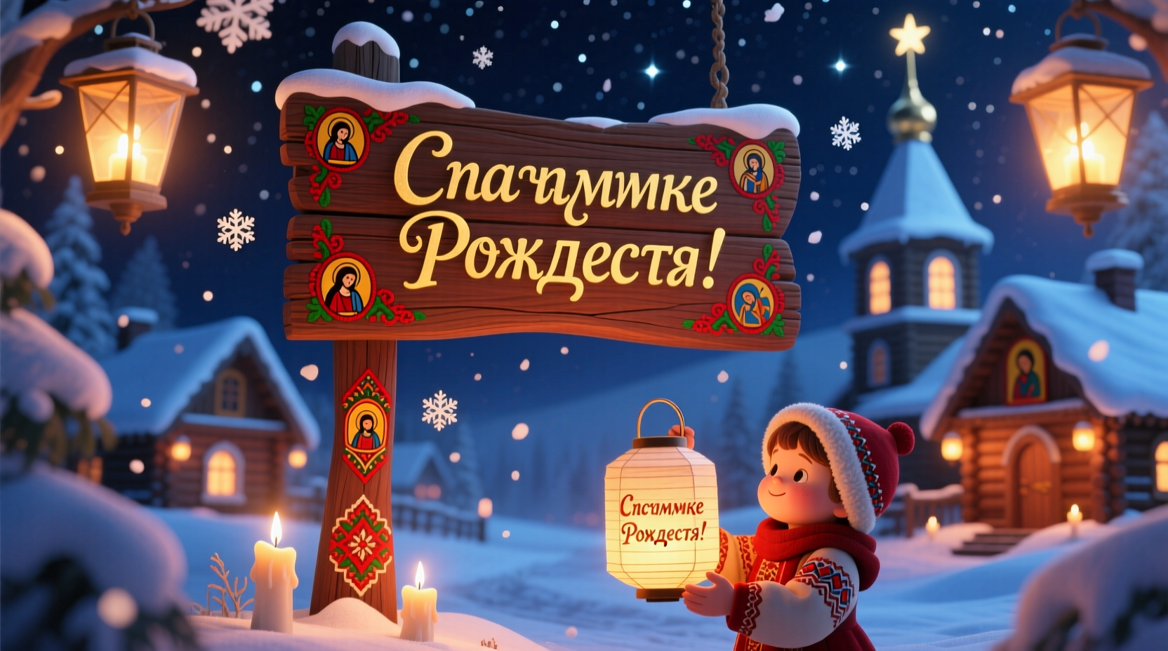 how do you say merry christmas in russian