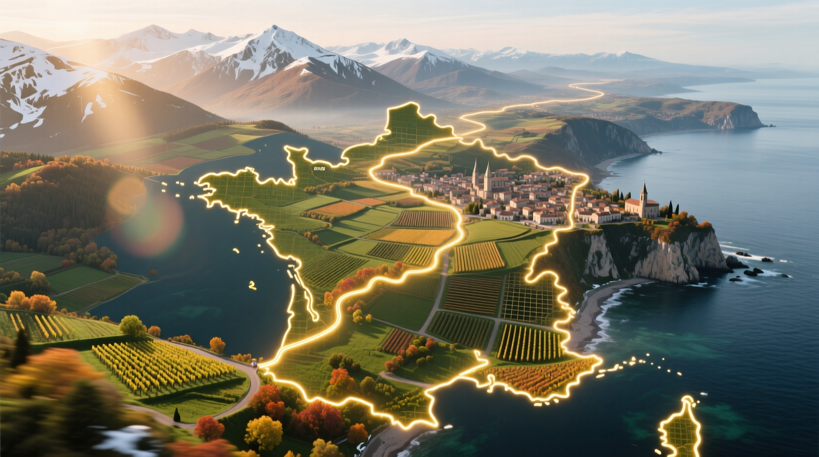 view the tour de france route with google earth