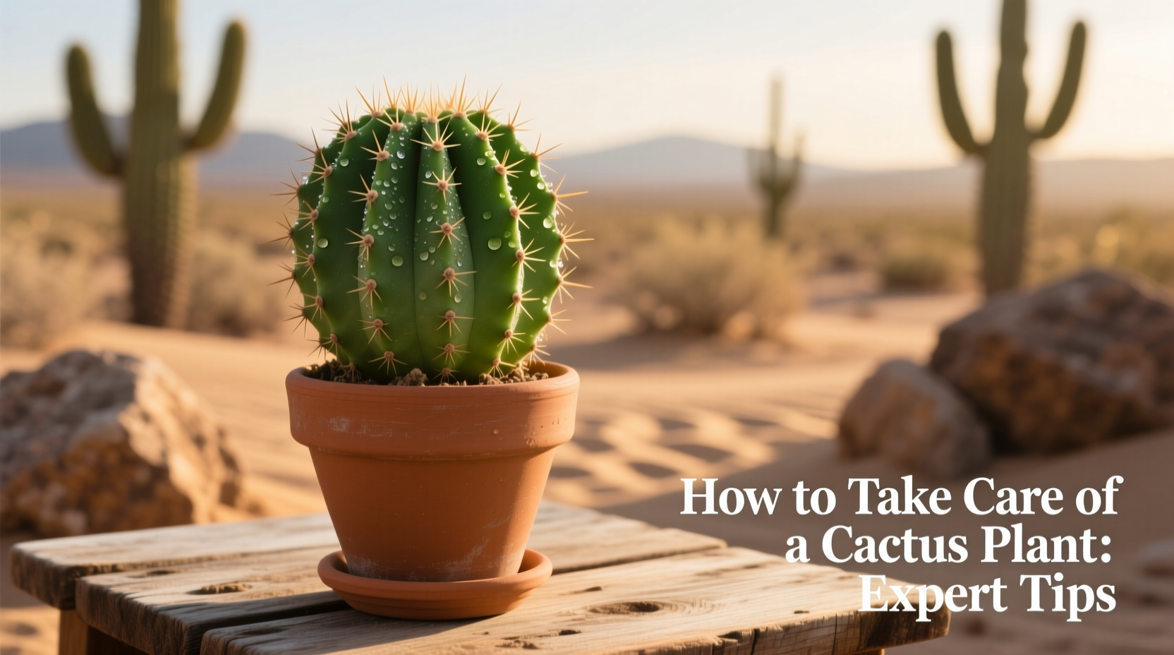 How To Take Care Of A Cactus Plant