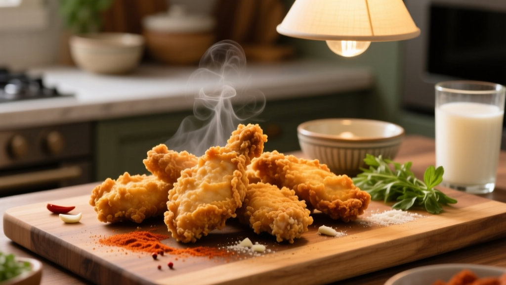 Southern Fried Chicken Tenders in Air Fryer (Crispy!)