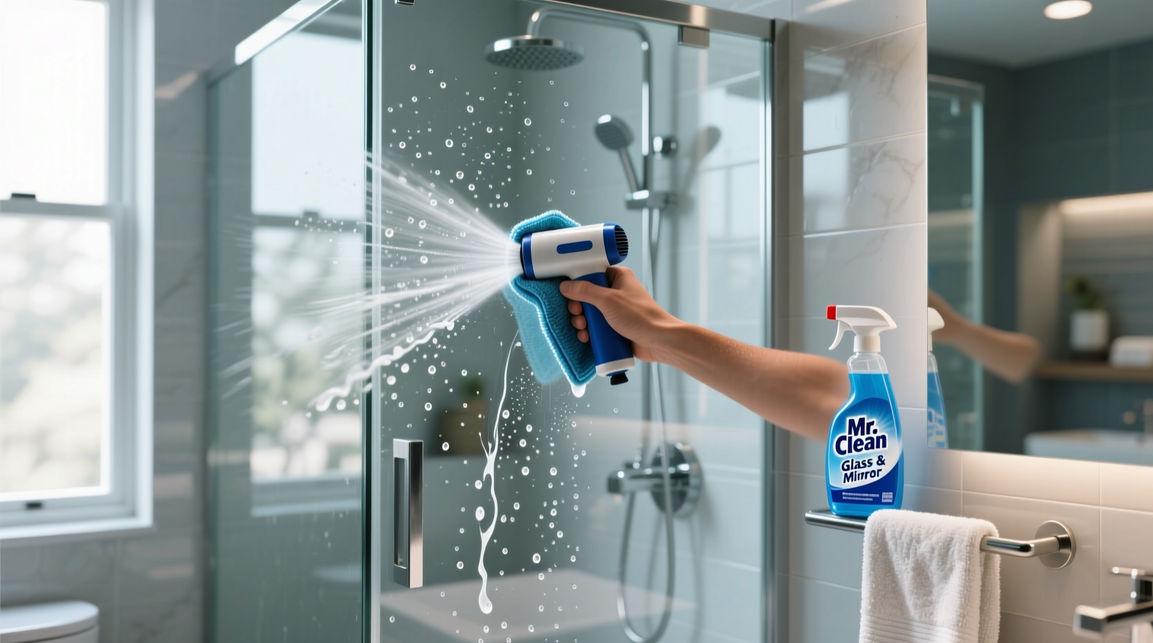 amazon mr clean glass shower door hack june 2026