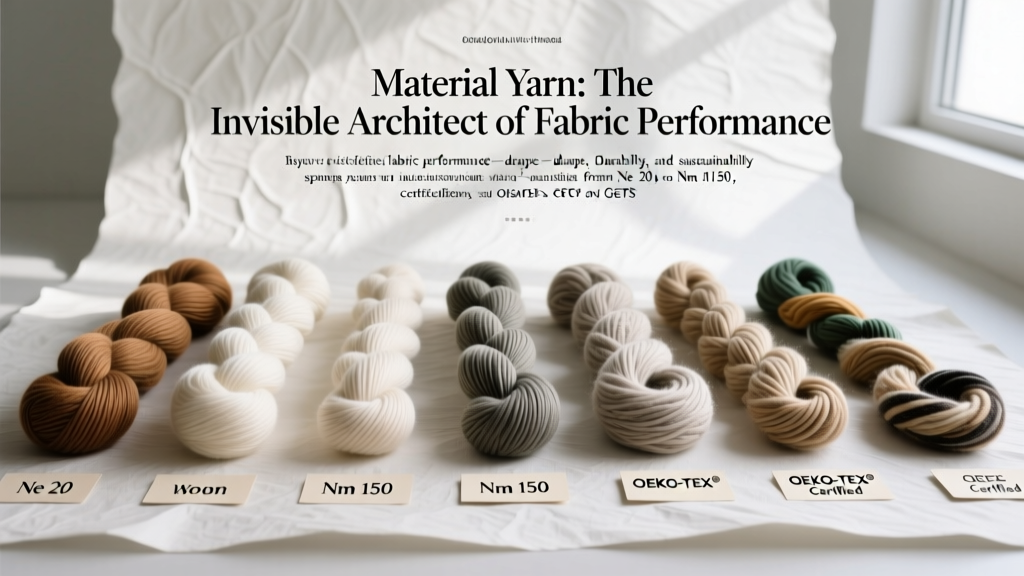 Material Yarn: The Invisible Architect of Fabric Performance