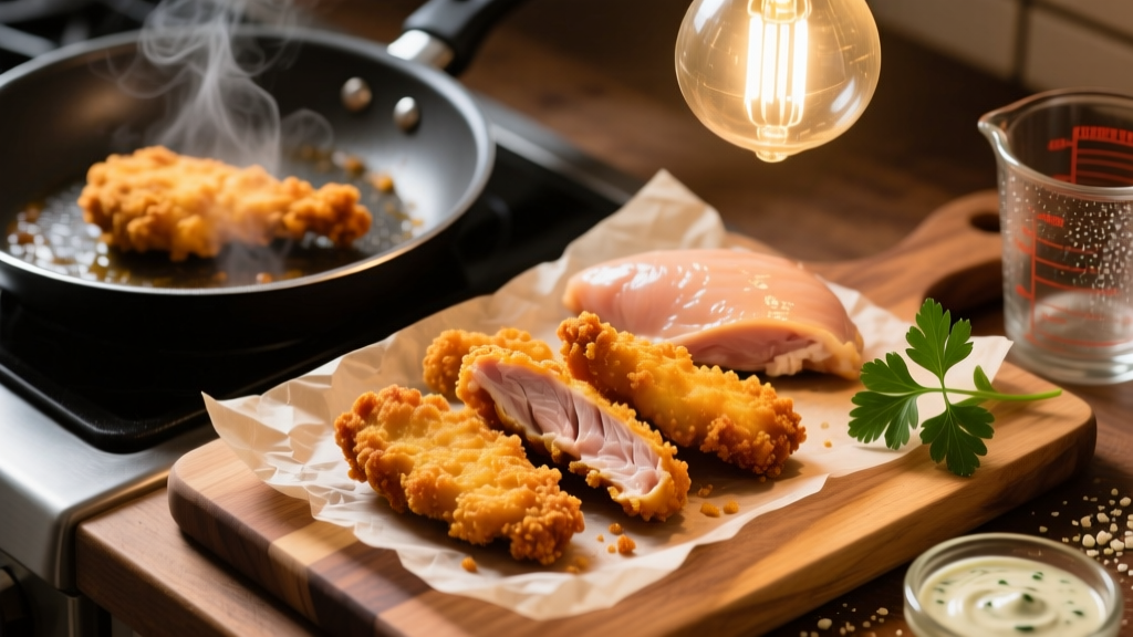 Air Fry Ranch Chicken Tenders Unbreaded (Crispy & Juicy!)