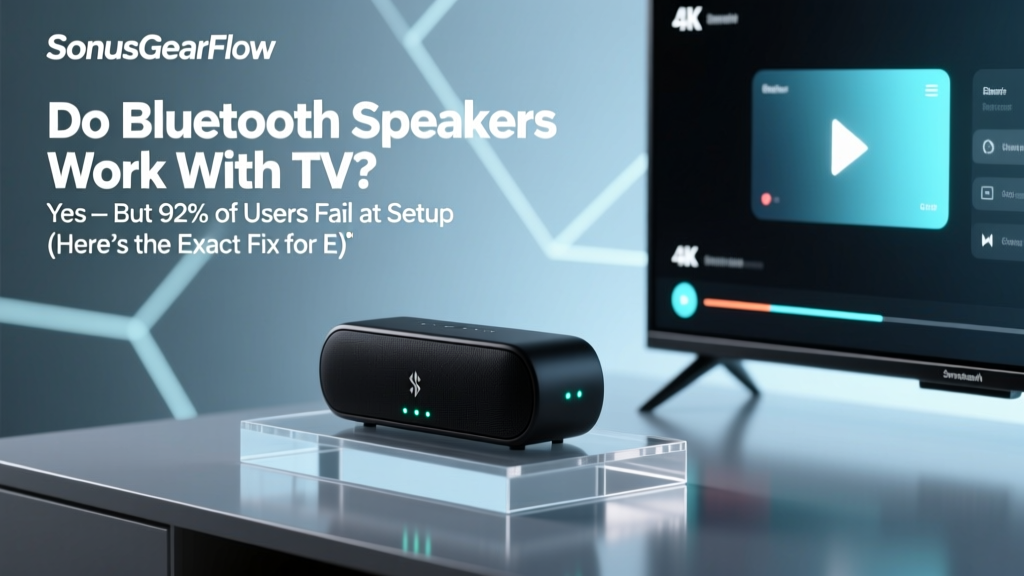 Bluetooth Speakers with TV: Fix Pairing in 90 Sec (2026)
