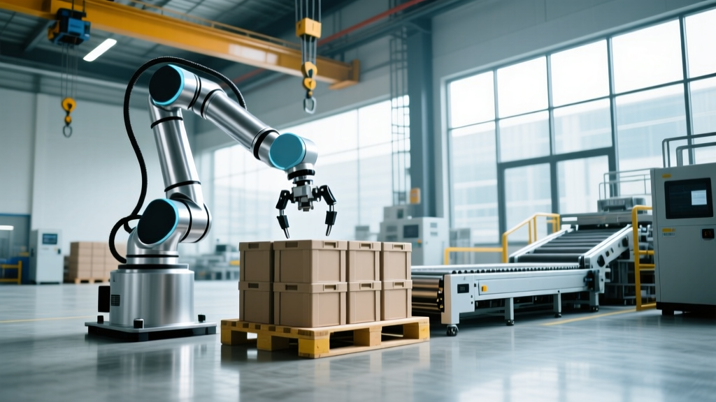 Types of Material Handling Equipment in Warehouse: Robotic Palletizers