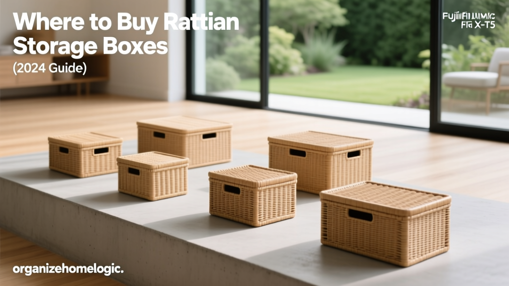 Where to Buy Rattan Storage Boxes (2024 Guide)