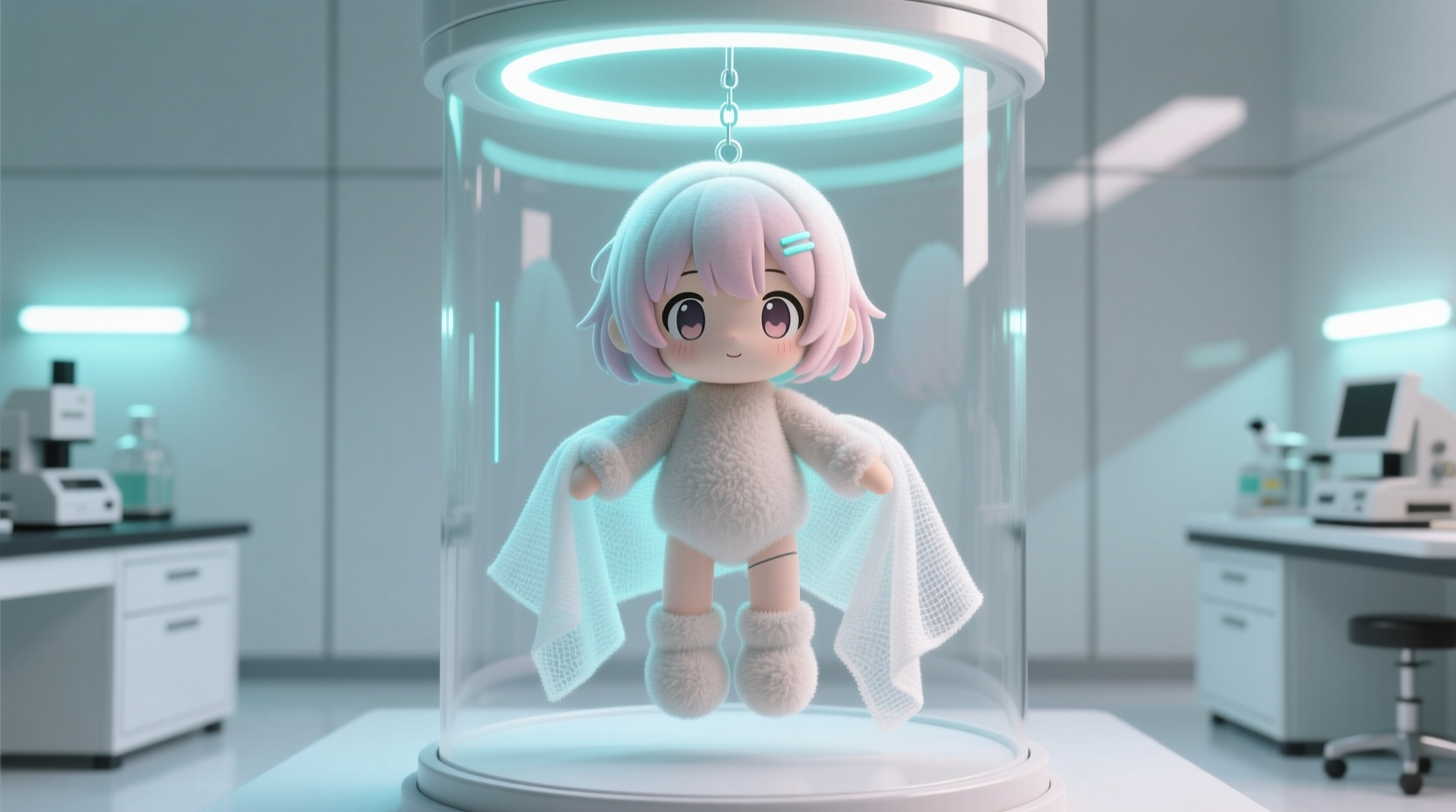 how to disinfect plush anime figures safely