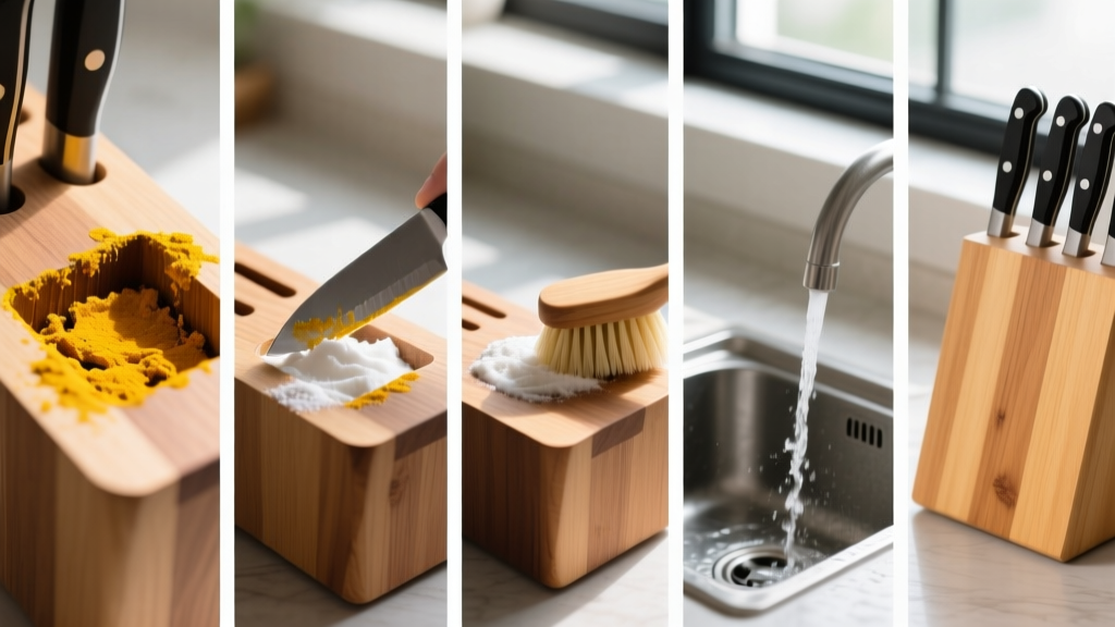 Tested: How to Get Turmeric Out of Knife Block Fast
