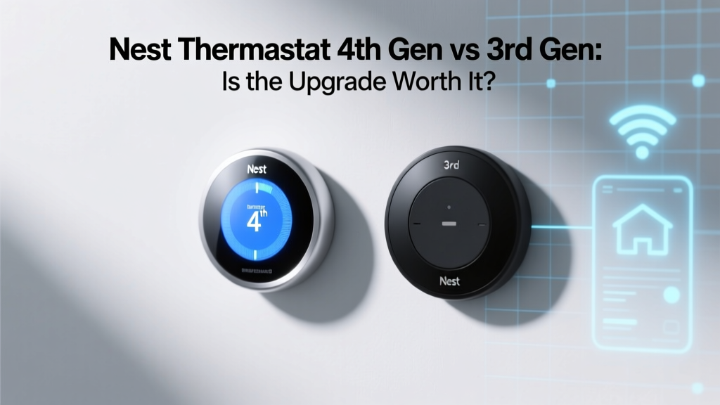 Nest Thermostat 4th Gen vs 3rd Gen: Is the Upgrade Worth It?