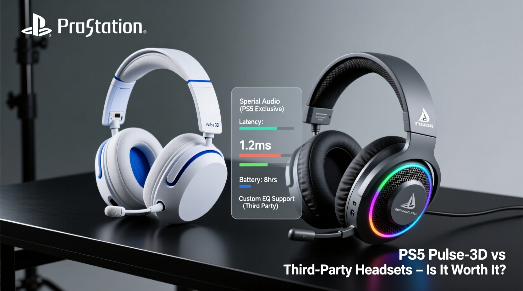 is the ps5 pulse 3d headset worth using over third party audio gear