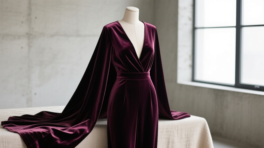 Velvet Jumpsuit Romper Fabric Guide for Designers