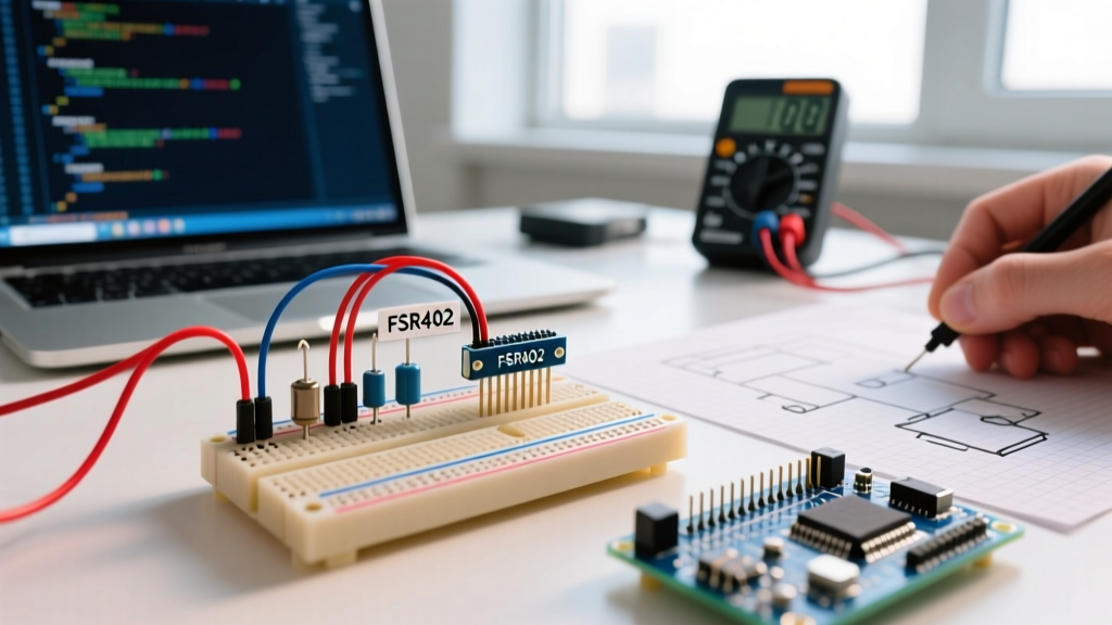 How to Interface a Force Sensor with Arduino: FSR402 Beginner Guide