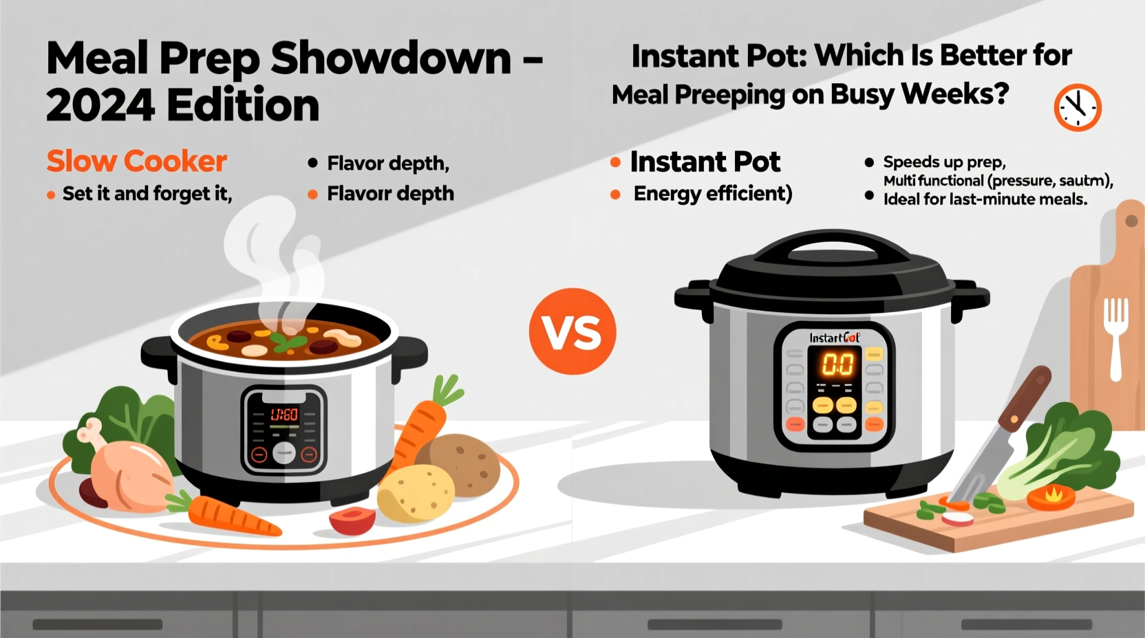 slow cooker vs instant pot which is better for meal prepping on busy weeks
