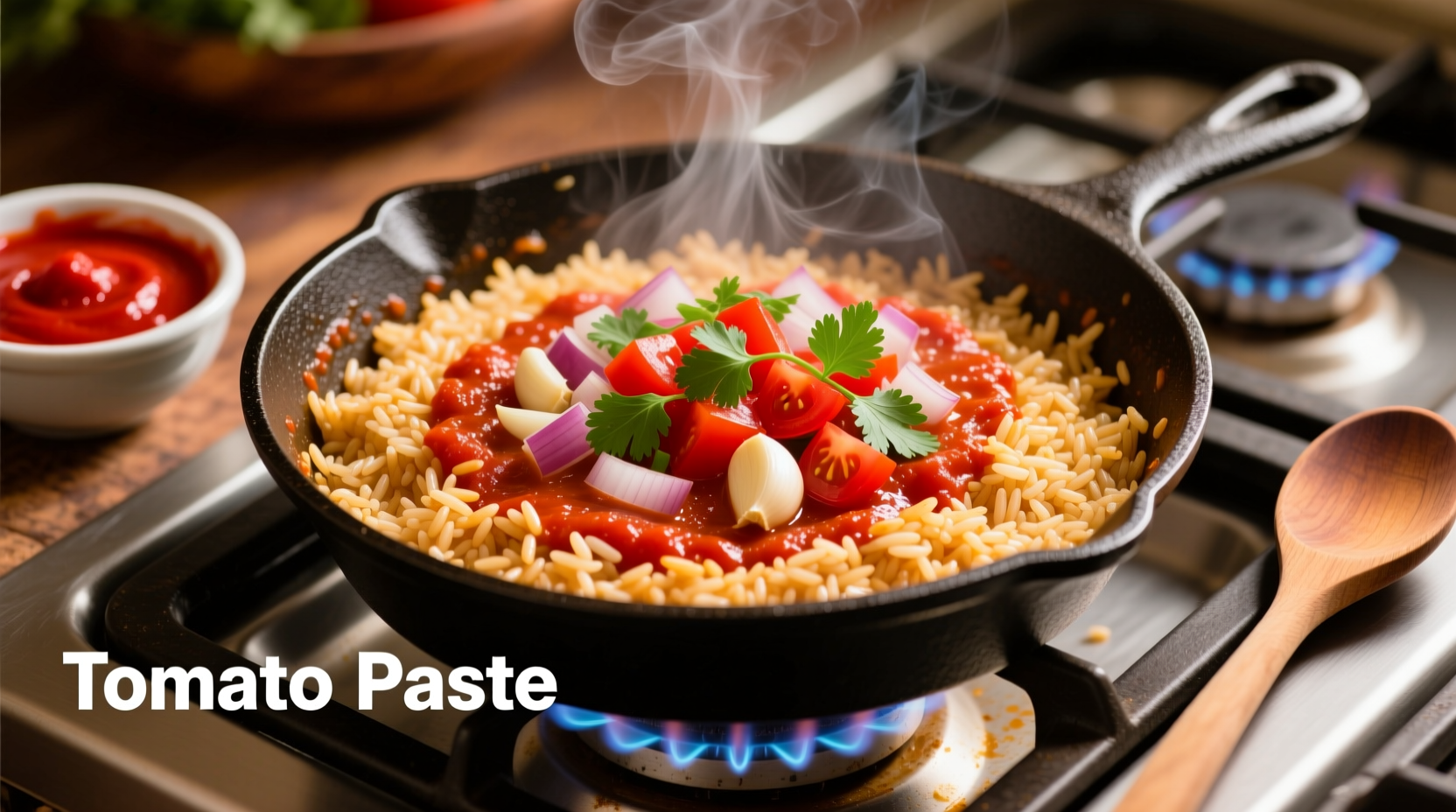 how to make mexican rice using tomato paste