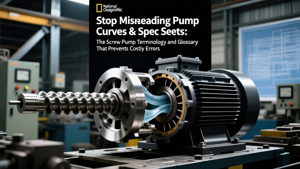 Screw Pump Glossary: 27 Terms to Prevent Installation Errors