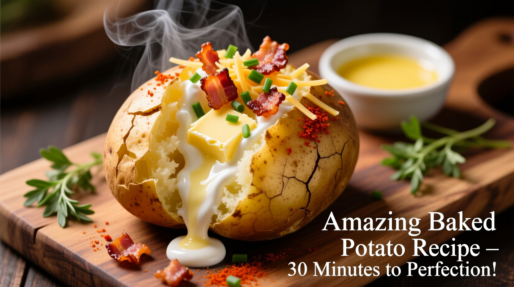 Perfect Baked Potato Recipe: Fluffy Inside, Crispy Outside