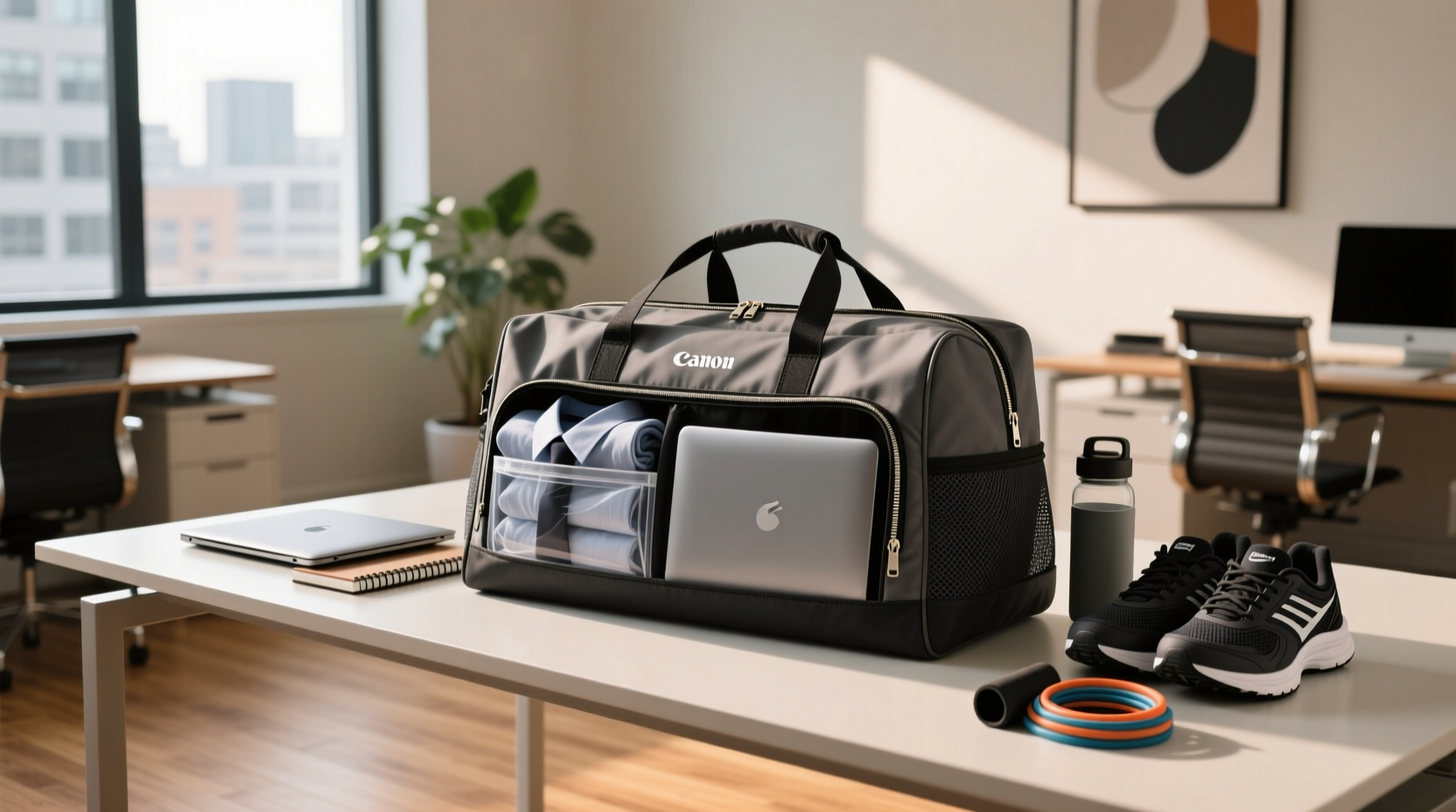 how to choose the right gym bag for both work and workout gear