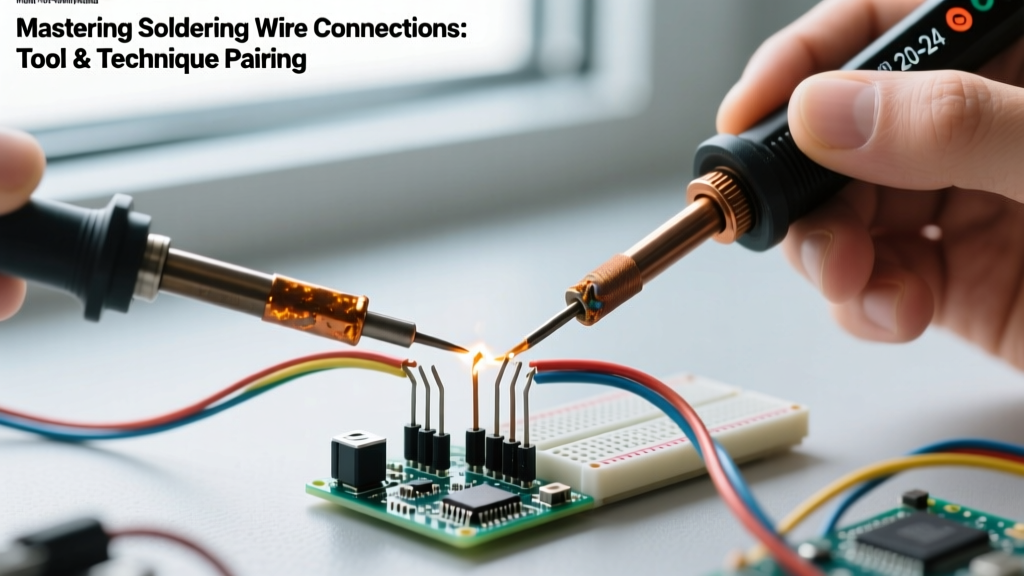 Mastering Soldering Wire Connections: Tool & Technique Pairing