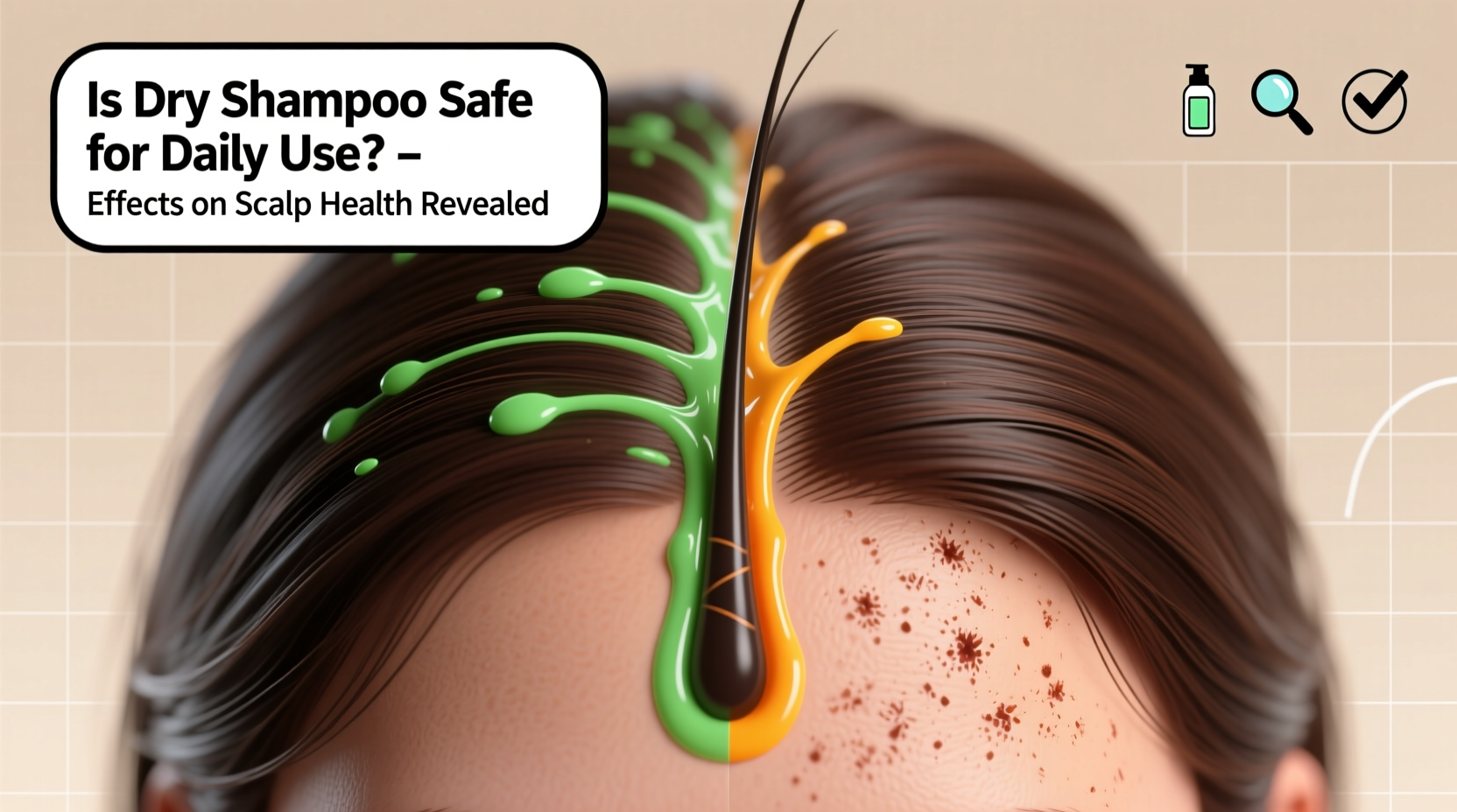 is dry shampoo safe for daily use effects on scalp health revealed