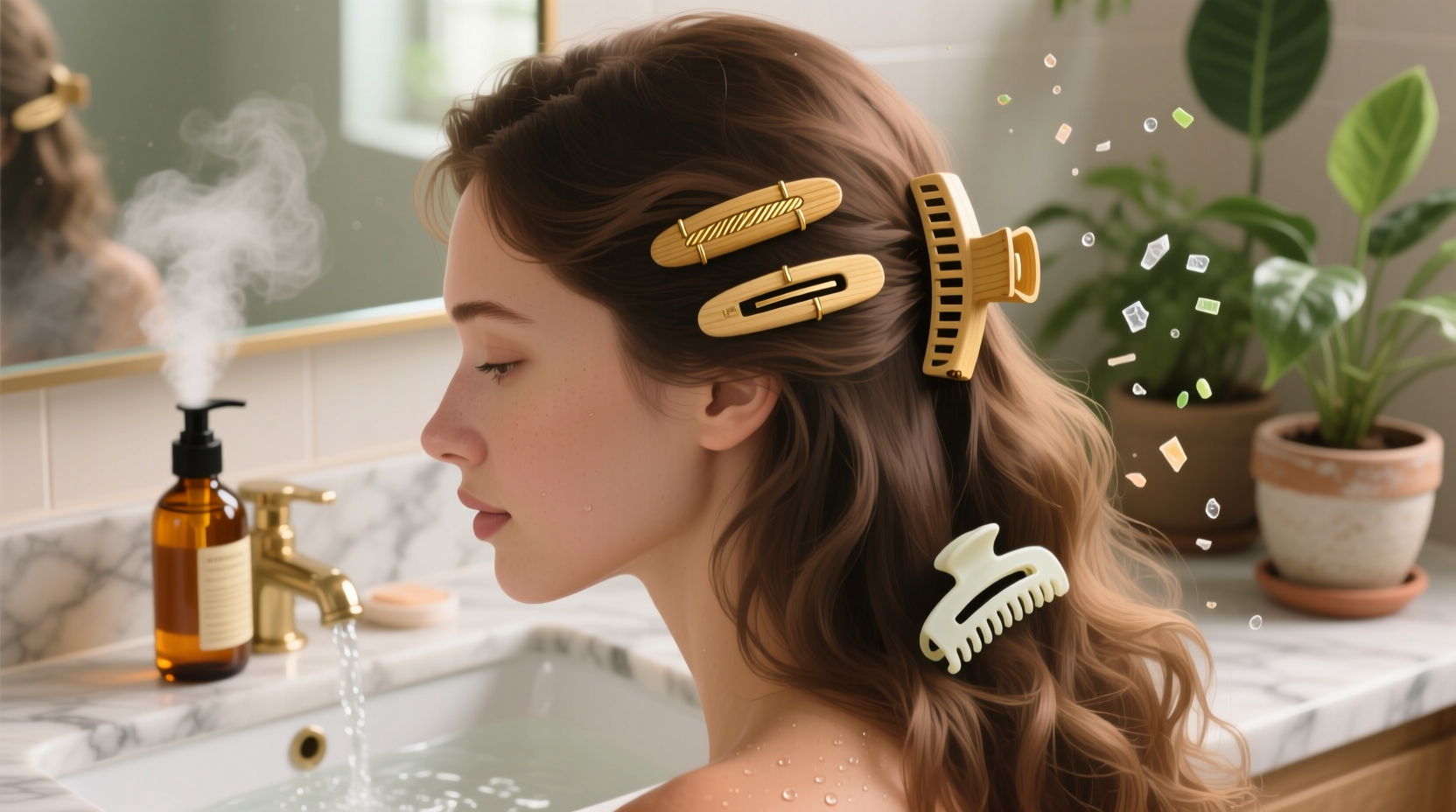 eco friendly cleaning tips hair clips vs barrettes