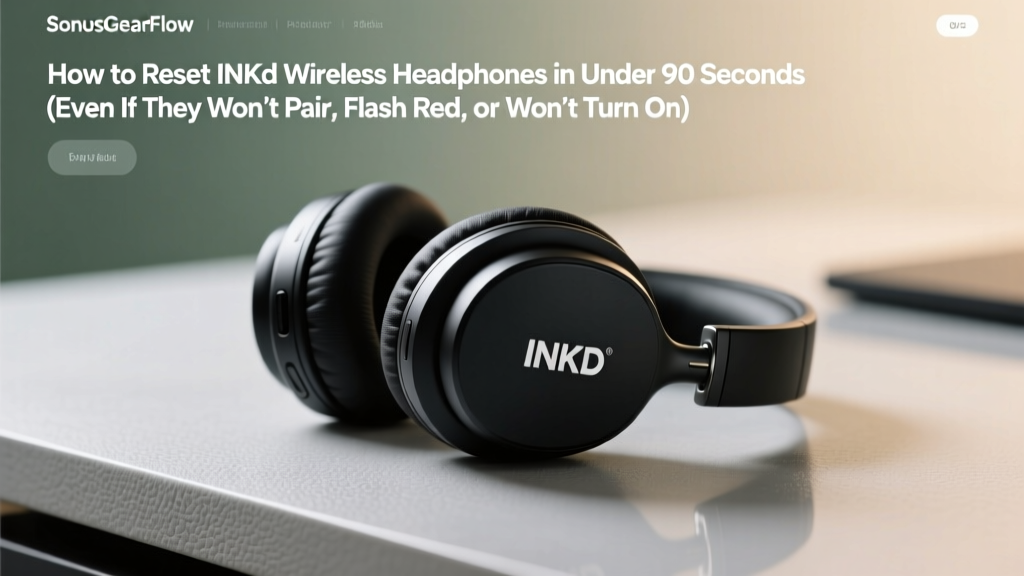 How to Reset INKd Wireless Headphones (2026)