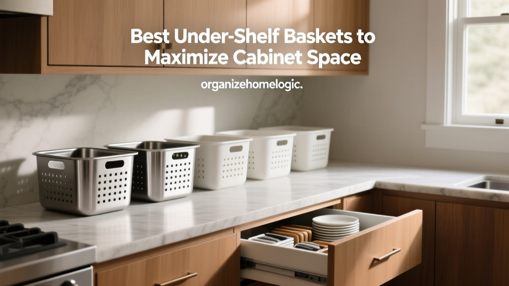 Best Under-Shelf Baskets to Maximize Cabinet Space