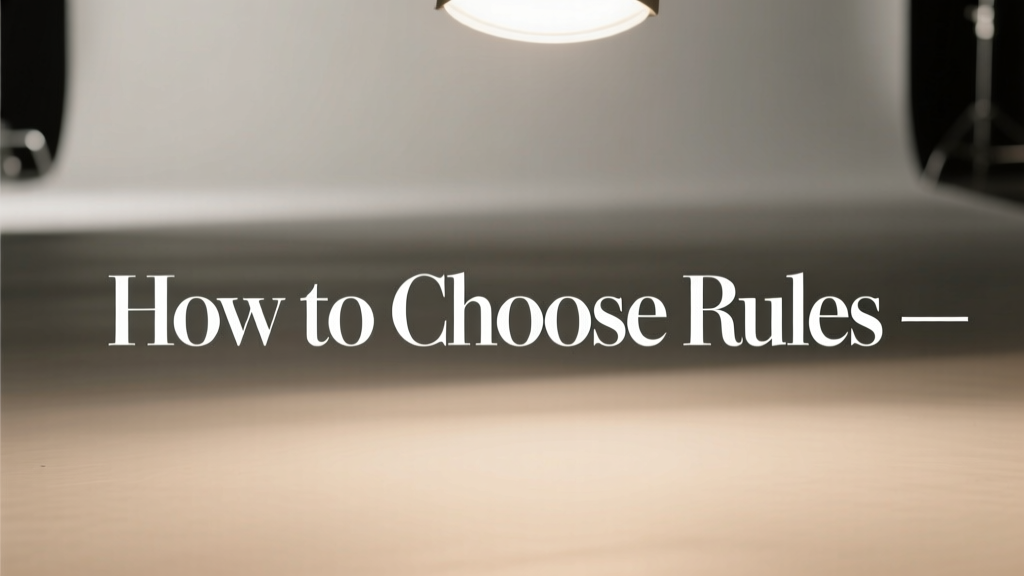 How To Choose Rules: A Football Expert’s Practical Framework for Referees, Coaches, and League Administrators