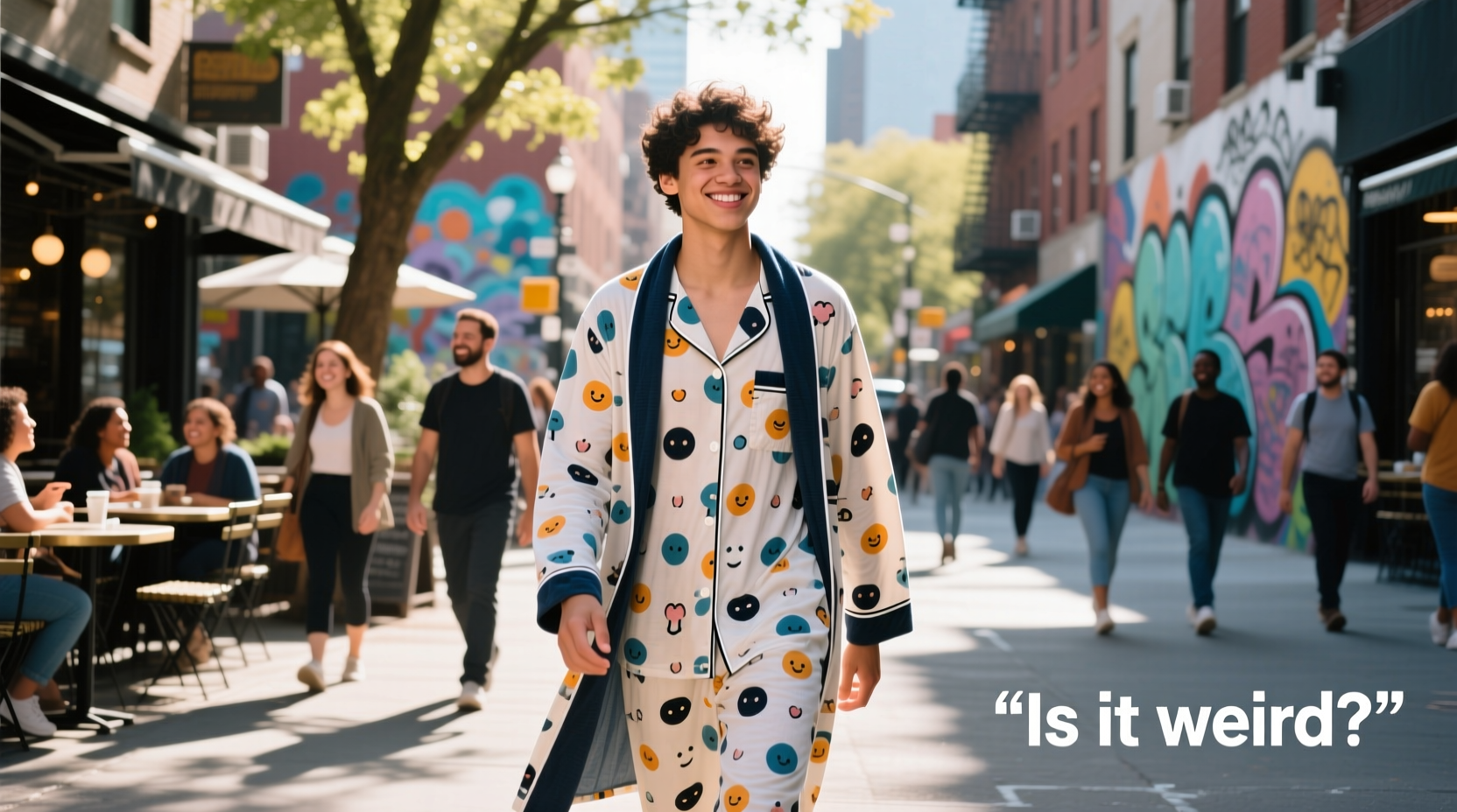 is it weird to wear pajamas in public or has the norm changed