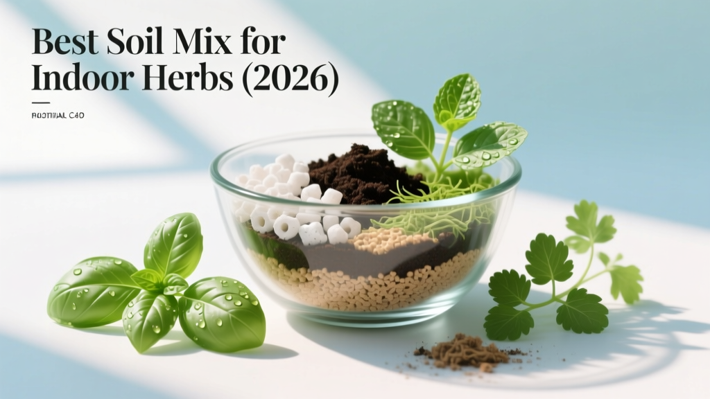 Best Soil Mix for Indoor Herbs (2026)