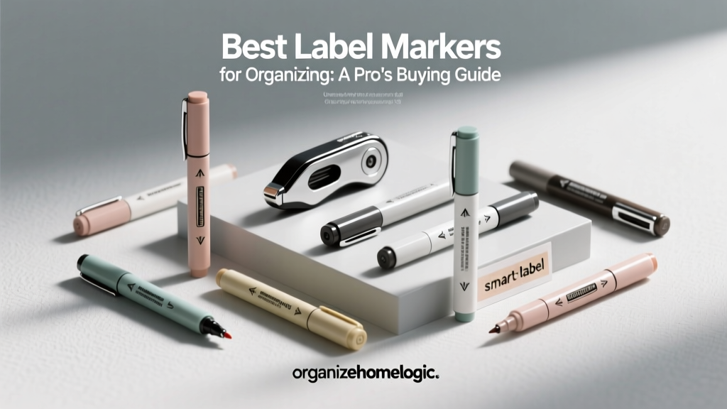 Best Label Markers for Home Organization: Pro Guide