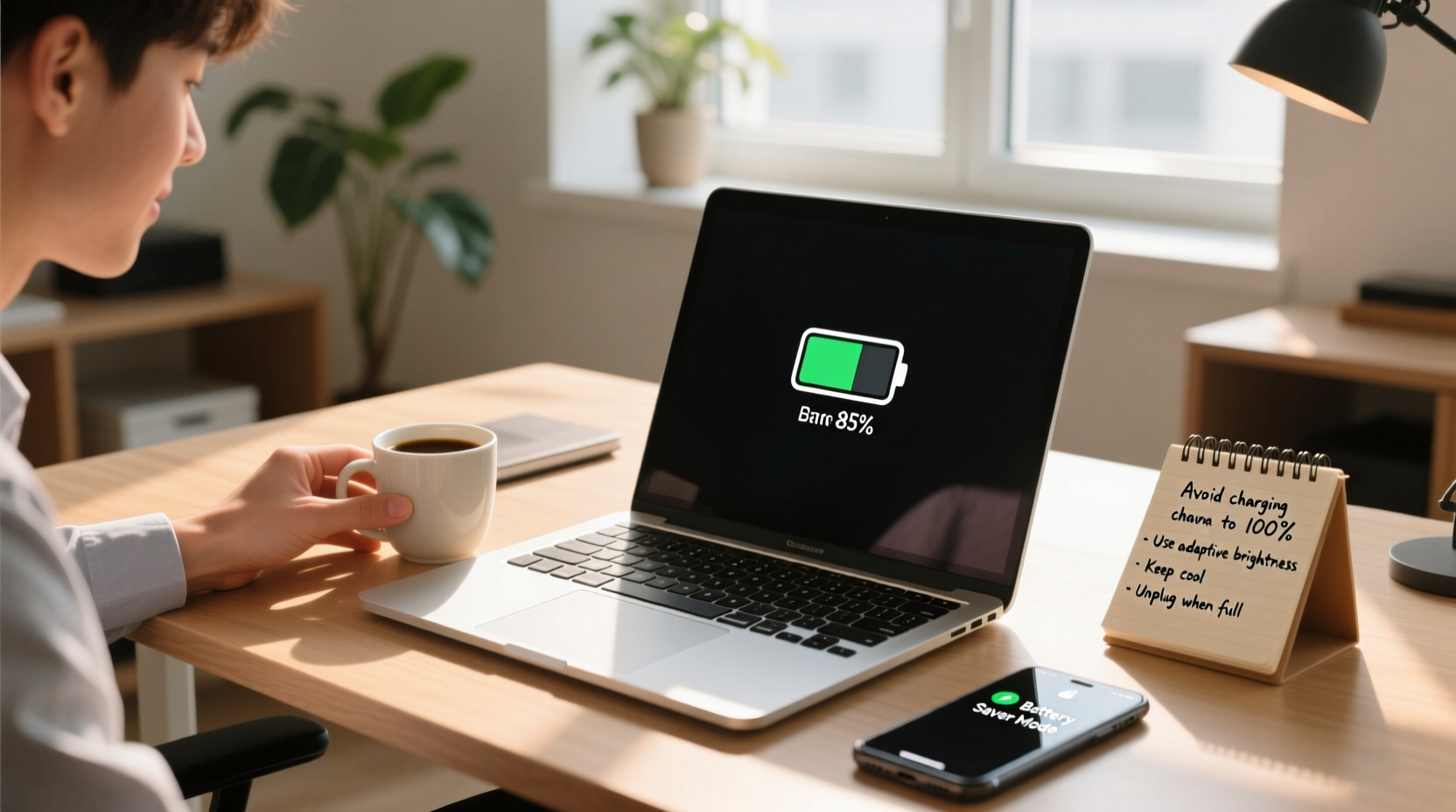 how to extend the life of your laptop battery with daily habits