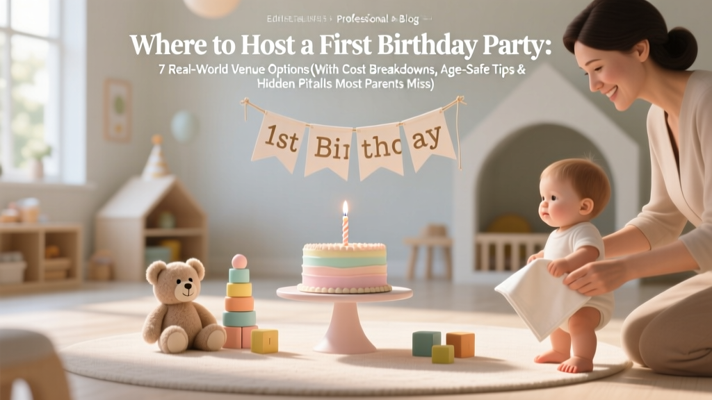 Where to Host a First Birthday Party (2026)
