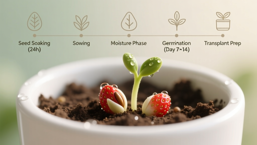 Strawberry Seeds: Indoor Planting & Watering Timeline (2026)