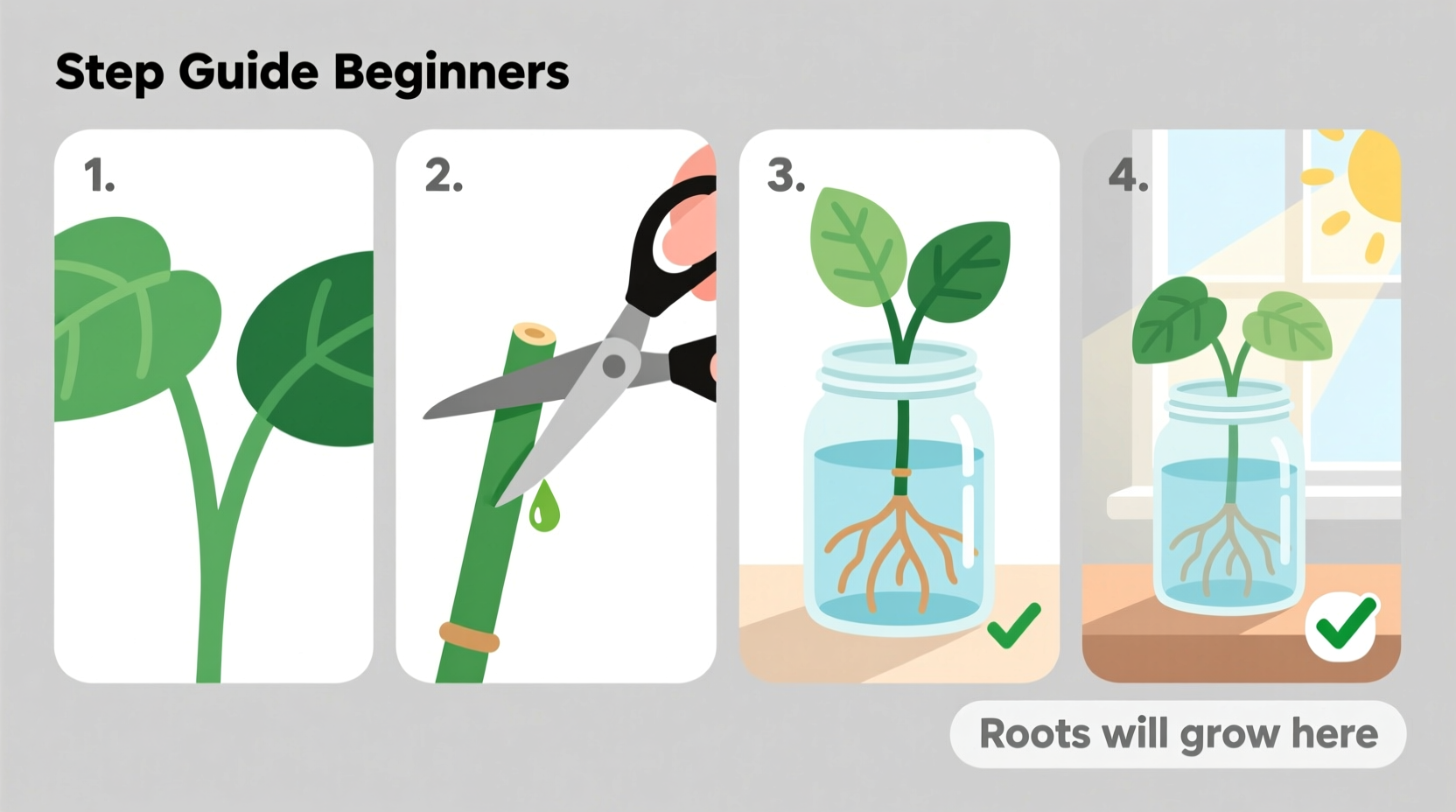 how to propagate pothos in water successfully for beginners