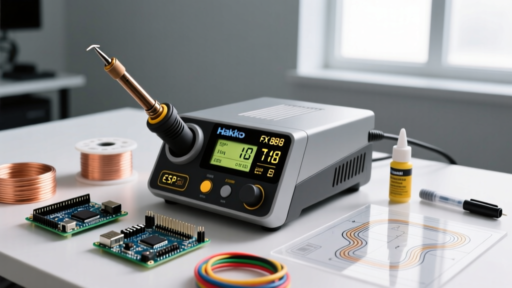Hakko Soldering Station FX-888 Beginner Guide: Setup and Tips