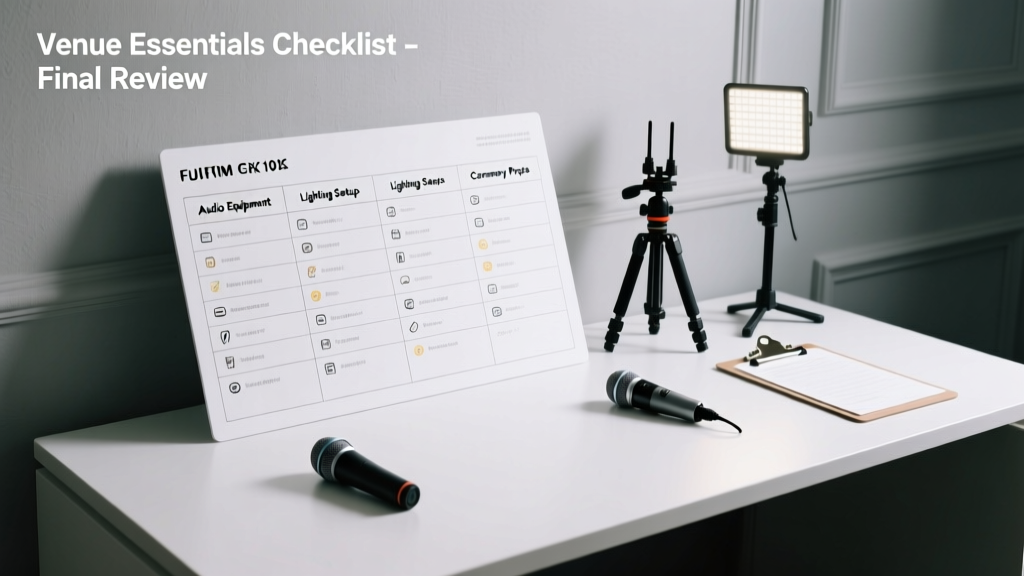 Venues Tools Checklist: A Field-Tested, Budget-Savvy Resource for Event Planners