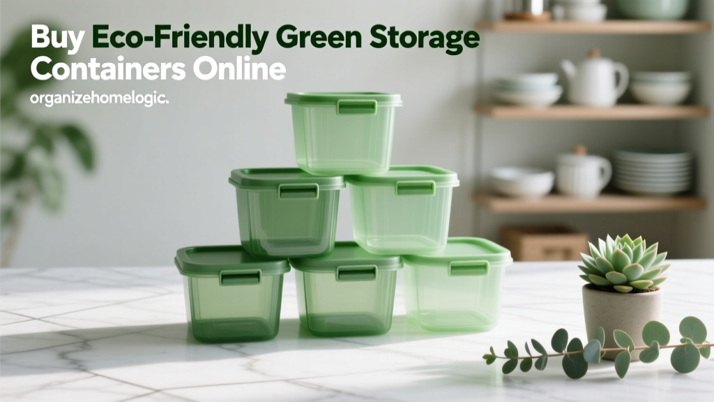 Buy Eco-Friendly Green Storage Containers Online