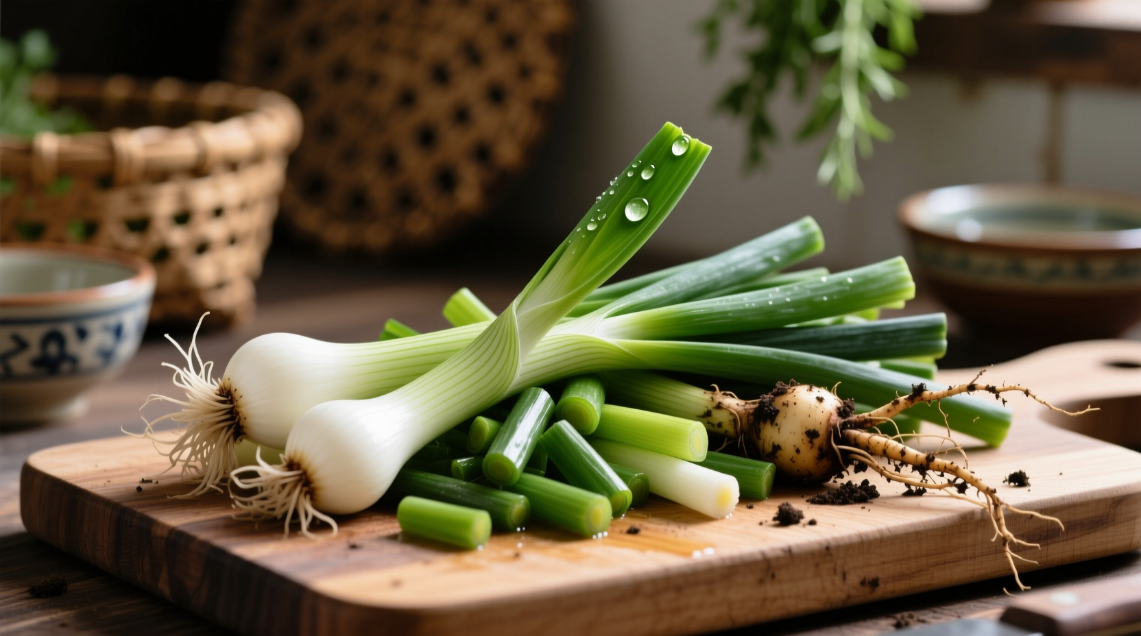 this dip uses every part of the green onion even the r