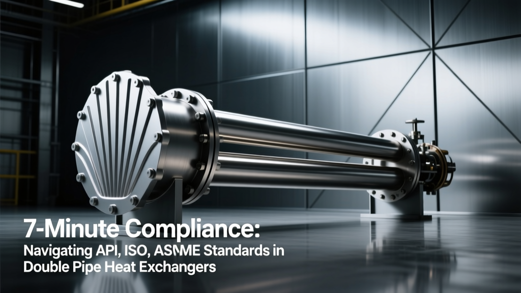 Double Pipe Heat Exchanger Standards: API, ASME, ISO