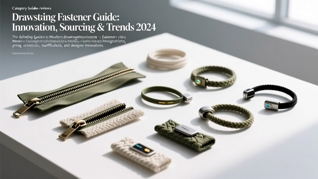 Drawstring Fastener Guide: Innovation, Sourcing & Trends 2024