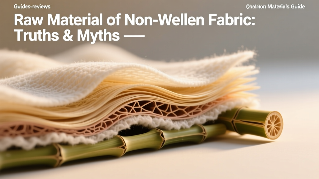 Raw Material of Non Woven Fabric: Truths & Myths
