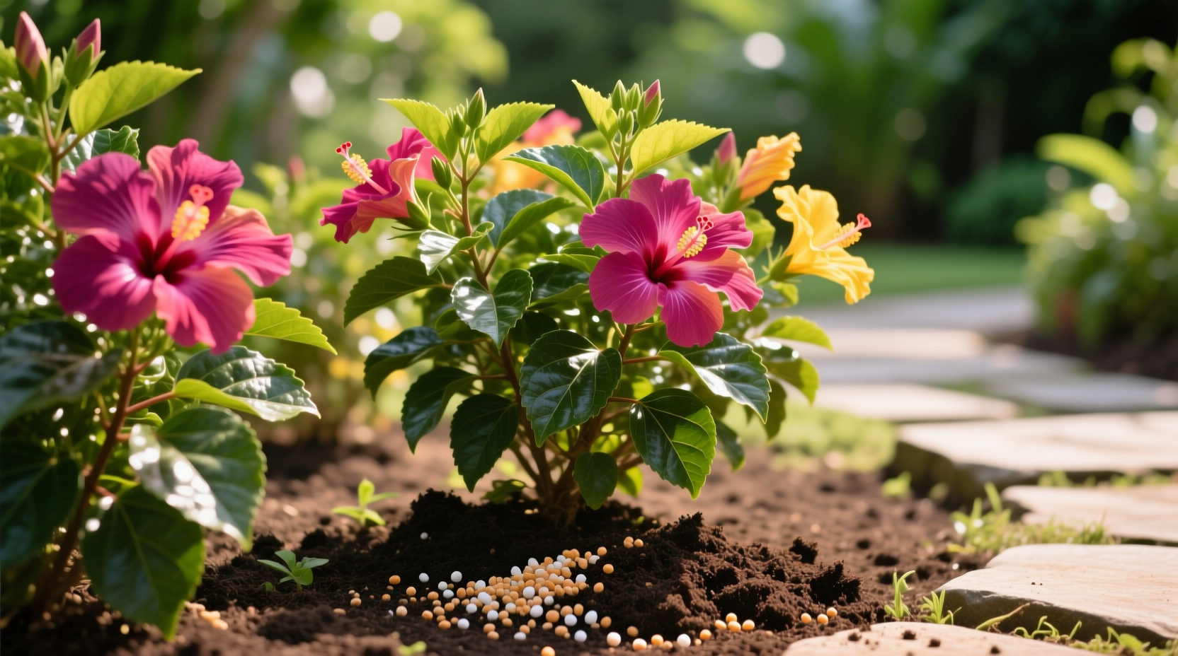 fertilizer for hibiscus shrubs