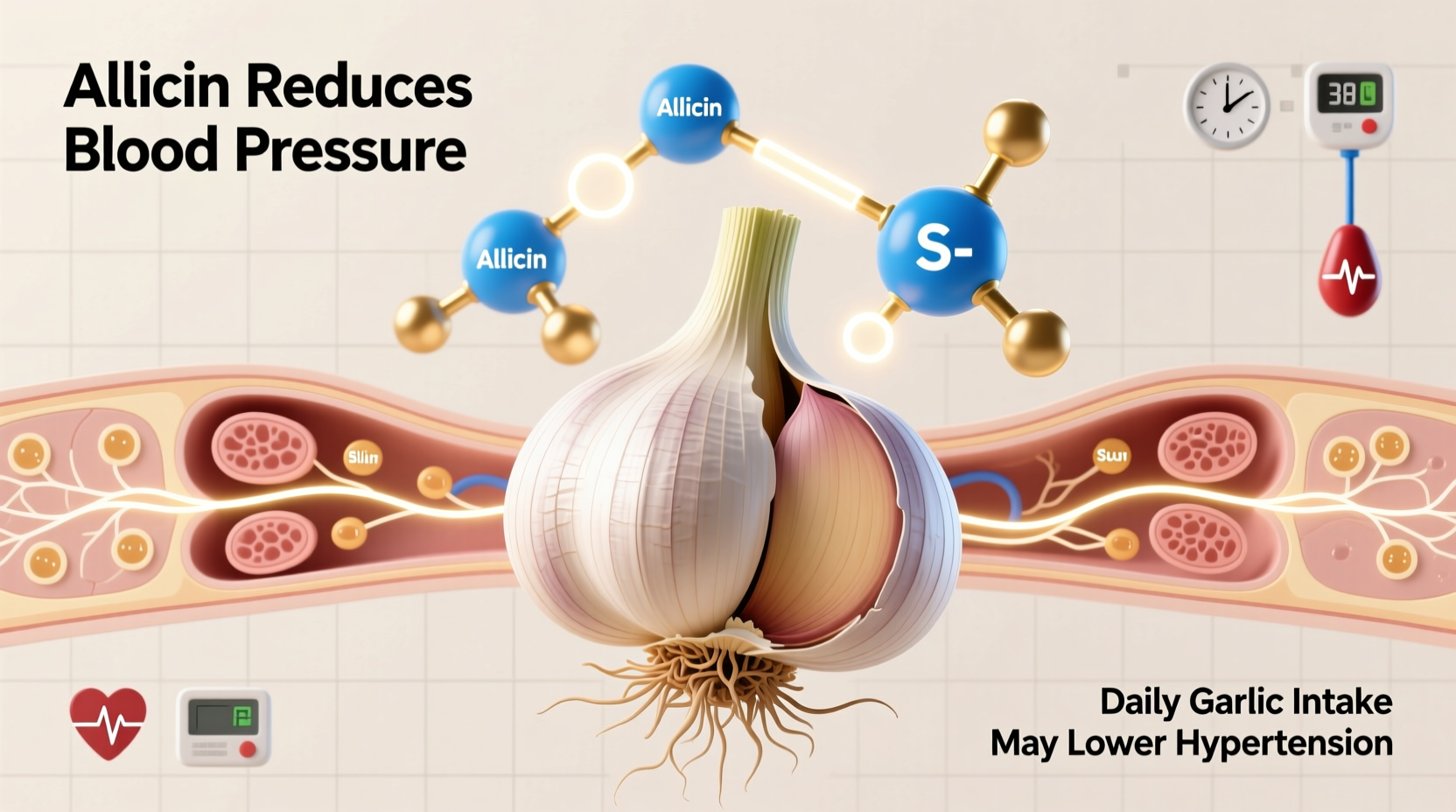 Garlic for High Blood Pressure: Evidence-Based Benefits & Limits