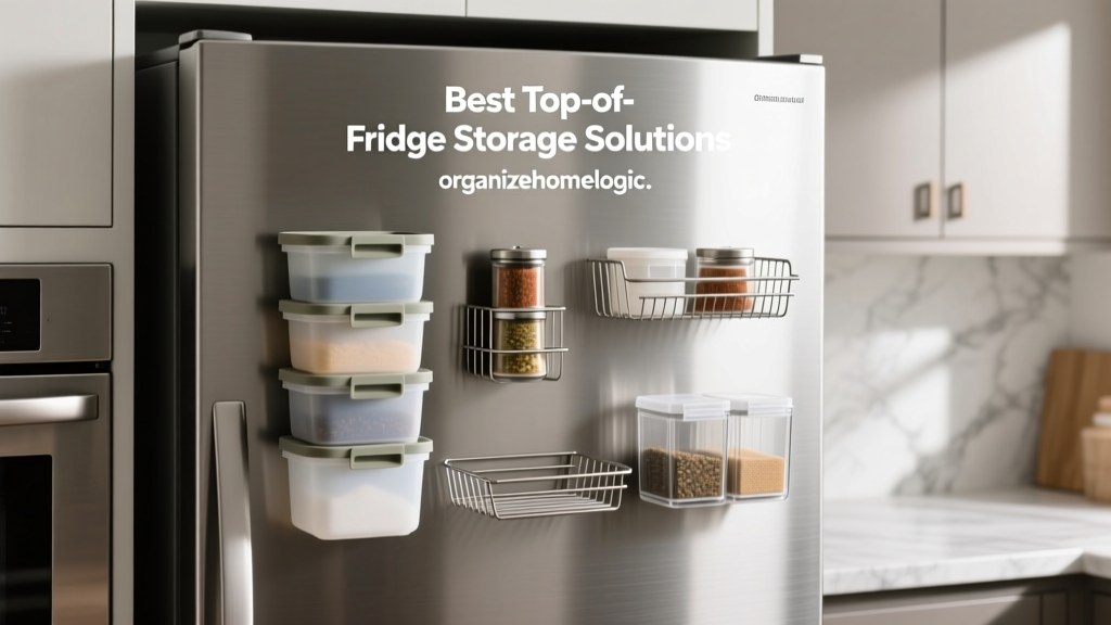 Best Top-of-Fridge Storage Solutions (2024 Guide)