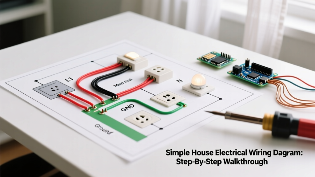 Simple House Electrical Wiring Diagram: Step-by-Step Walkthrough