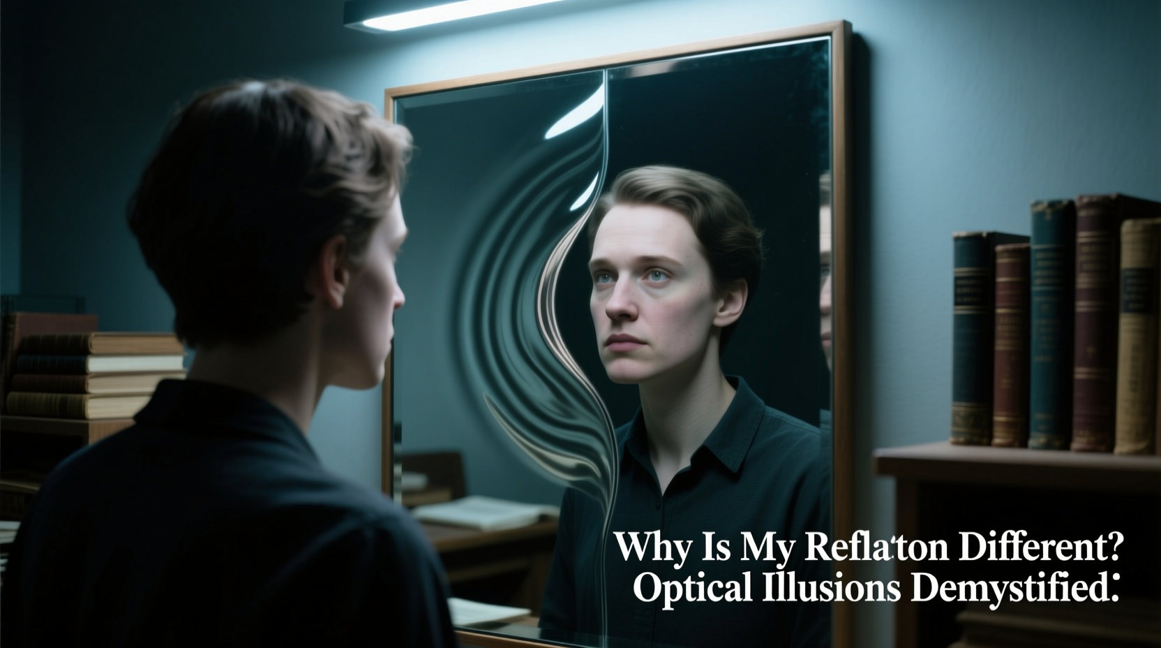 why is my reflection different in certain mirrors optical illusions demystified