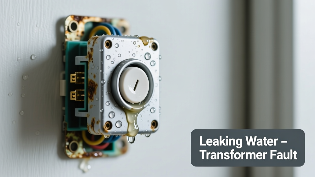 Doorbell Transformer Failed & Leaking Water: Quick Diagnosis